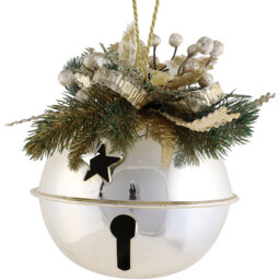 Shiny Decorative Bell - Gold - Wilko