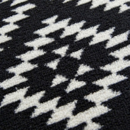 Homemaker Aztec Black Mat and Runner Set 57 x 40cm and 57 x 230cm - Size: 57 x 40cm + 57 x 230cm - Wilko - thumbnail 3