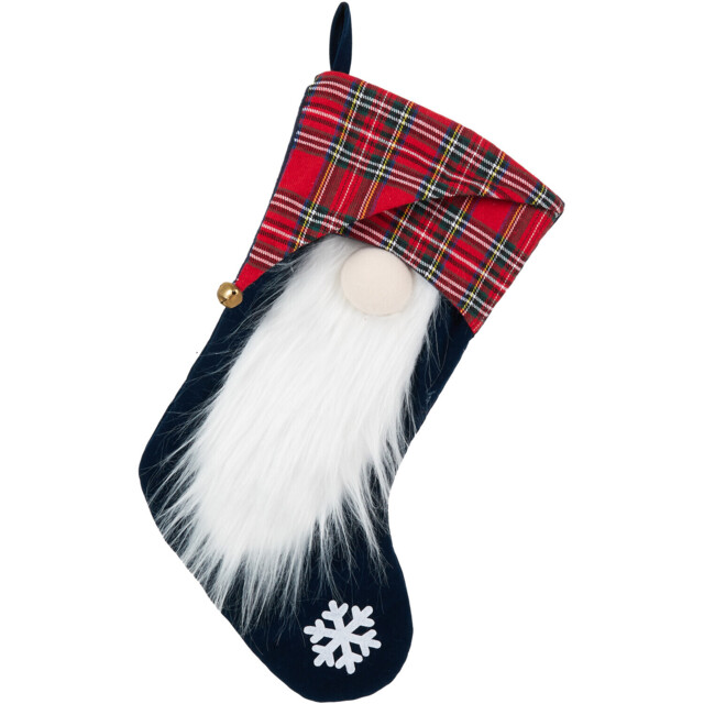 Tartan Gonk Stocking - Red - Wilko - image 1