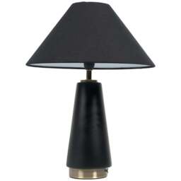 Jasper Table Lamp Black - Wilko - thumbnail 1