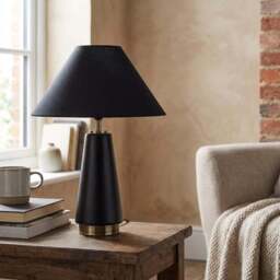 Jasper Table Lamp Black - Wilko - thumbnail 7