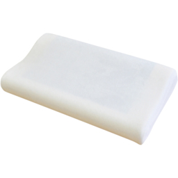 Aidapt Cooling Gel Comfort Memory Foam Contour Pillow with Removable Soft Velvet Cover - Size: 300 x 500 x 90cm - White - Wilko - thumbnail 4