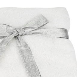 Bellissimo Home Cotton Embroidered Baubles Hand Towel 2 Pack - Size: 70 x 50 x 1cm - White - Wilko - thumbnail 4