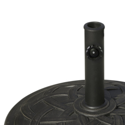 Outsunny 19KG Parasol Stand Φ38mm,Φ48mm - Size: 33 x 54.5 x 54.5cm - Black - Wilko - thumbnail 5