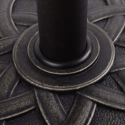 Outsunny 19KG Parasol Stand Φ38mm,Φ48mm - Size: 33 x 54.5 x 54.5cm - Black - Wilko - thumbnail 4