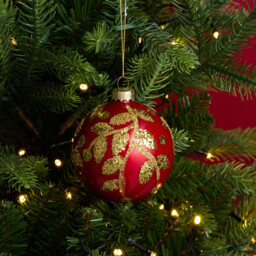 Glitter Detailed Bauble - Sleigh Bells Ring - Wilko - thumbnail 4