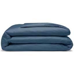 Serene Super King Navy Duvet Cover - Blue - Wilko