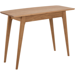 Florence Woodstock Single Drawer Office Desk Oak - Brown - Furniture To Go - Wilko - thumbnail 5