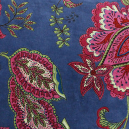 Paoletti Malisa Smoke Blue Paisley Cushion - Size: 50 x 50 cm - Wilko - thumbnail 4