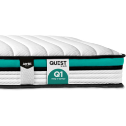 Jay-Be QUEST Q1 e-Sprung Eco-Friendly Children's Mattress - Size: Single - Multi - Wilko - thumbnail 3