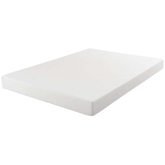 The Foam People Westwood Double Firmer Foam Orthopaedic Mattress 4 inch - White - Wilko - image 1