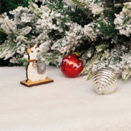 St Helens Wooden Sitting Down Alpaca Ornament - Size: 100 x 40 x 70cm - Multi - Wilko - thumbnail 6
