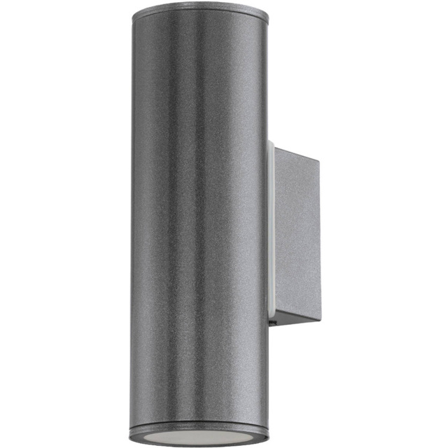 EGLO Riga 2 Light Brown LED Up and Down Exterior Light - Size: 6.5 x 9.5 x 20.0cm - Wilko - image 1