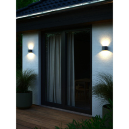 Nordlux Milda Anthracite Outdoor Wall Light - Size: 10 x 13.5 x 11.8cm - Wilko - thumbnail 3