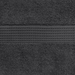 Mayfair Egyptian Cotton Charcoal Bath Towel Set of 2 - Grey - Wilko - thumbnail 5