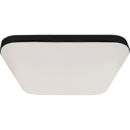 Milagro Nemo Black LED Ceiling Lamp 230V - Size: 33 x 33 x 6cm - Wilko