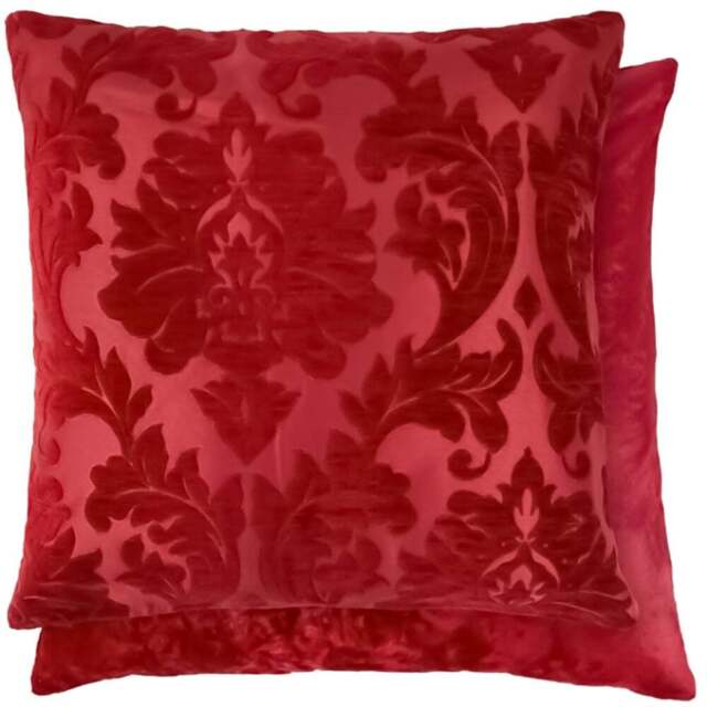 Serene Baroque Red Cushion Cover 43 x 43cm - Wilko - image 1