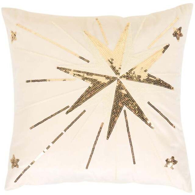 Shining Star Cushion Gold - Wilko - image 1