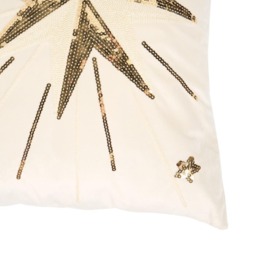 Shining Star Cushion Gold - Wilko - thumbnail 5