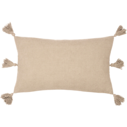 Yard Folis Stone Embroidered Cushion - Size: 50 x 30 cm - Multi - Yard Living - Wilko - thumbnail 4
