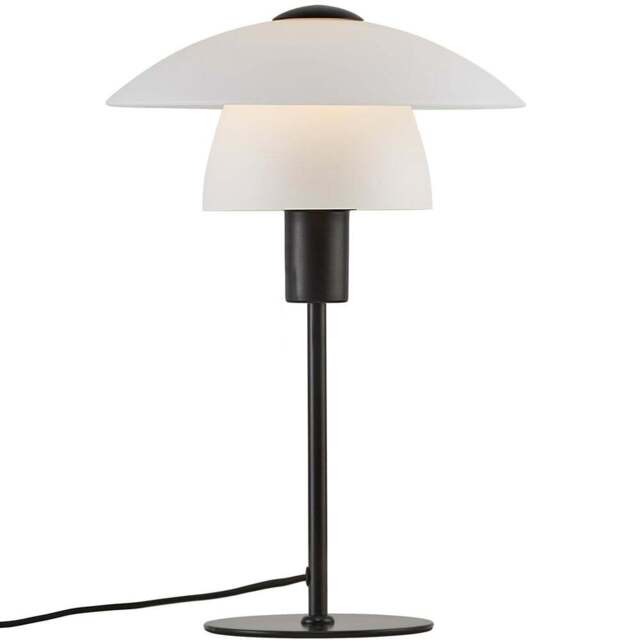 Nordlux Verona Black Table Lamp - Size: 40 x 27.5 x 40cm - Wilko - image 1