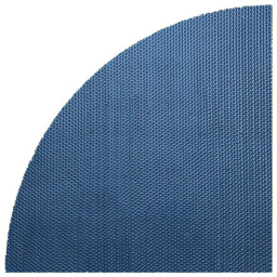 Nicoman Reversible Blue and Green Quadrant Corner Shower Mat 53cm - Size: 0.4 x 53 x 53cm - Wilko