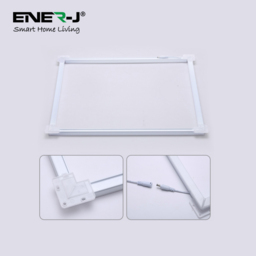 ENER-J 40W Splicing LED Borderline Ceiling Panel CCT Switchable Light 60 x 60cm - Size: 30 x 20 x 10cm - Wilko - thumbnail 6