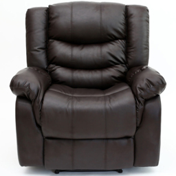 Furniture Online Seattle Brown Bonded Leather Manual Recliner Chair - Size: 106 x 95 x 91.5cm - Wilko - thumbnail 7