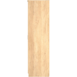 Crowndale Avon 3 Door 2 Drawer Nebraska Oak Mirrored Wardrobe Ready Assembled - Wilko - thumbnail 4