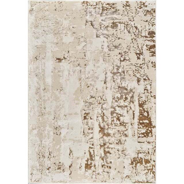Desire Rugs Styrus Beige Abstract Rug 120 x 170cm - Wilko - image 1