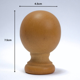 Caecus FX 120cm Wooden Cream Eyelet Curtain Pole - Wilko - thumbnail 6