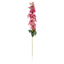 Leaf Dark Pink and White Delphinium and Starflower Artificial Flower Bundle with Vase 70cm 10 Pack - Size: 70 x 50 x 50cm - Wilko - thumbnail 3