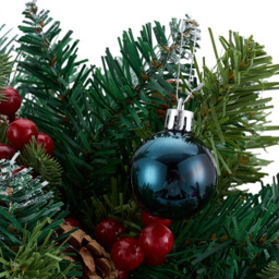 Living and Home Pre-Lit Christmas Planter Bush with Pinecones and Red Berries 58cm 2 Pack - Size: 58 x 61 x 61cm - Multi - Wilko - thumbnail 6