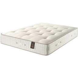 Aspire Small Double Natural Medium Firm Pocket Mattress - White - Wilko