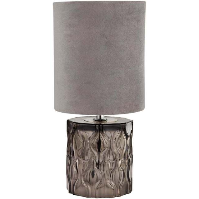 Lighting Collection Rattan Heart with Leaf - Size: 28 x 15 x 15cm - Grey - Wilko