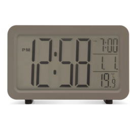 Acctim Harley Grey LCD Alarm Clock 7cm - Size: 5 x 11 x 7cm - Wilko - thumbnail 5