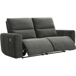 Holborton Manual Recliner Sofa Dark Olive 3 Seater - Wilko - thumbnail 4