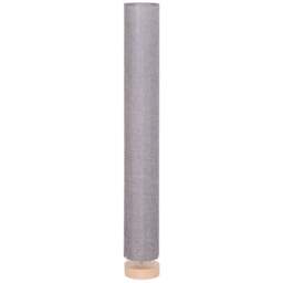 Portland 120cm Wooden Base Fabric Floor - Size: 15 x 15 x 120cm - Grey - Wilko