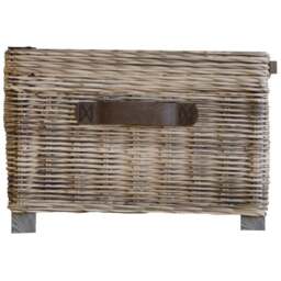 FWStyle Maya Light lime Wash Handmade Lift Up Storage Coffee Table - Size: 49 x 129 x 70cm - Grey - Wilko - thumbnail 5
