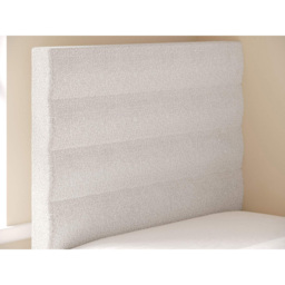 Flair Ari Single Beige Boucle Bed with Trundle - Cream - Wilko - thumbnail 5