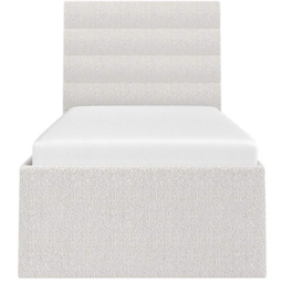 Flair Ari Single Beige Boucle Bed with Trundle - Cream - Wilko - thumbnail 4