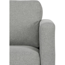 Dorel Fabry Grey Linen Upholstered Accent Chair - Size: 81 x 81 x 83cm - Wilko - thumbnail 6