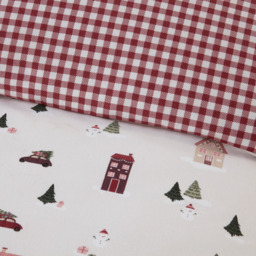 Home for Christmas Duvet Set - Multicolour/King - Wilko - thumbnail 4
