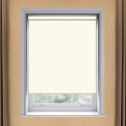 New Edge Blinds Thermal Blackout Roller Blind Cream 105cm - Size: W 105cm x D 170cm - Wilko