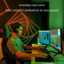 Twinkly Dots 200 RGB LED Smart Black Cable String Light 10m - Size: 6.5 x 20.5 x 18.5cm - Wilko - thumbnail 3
