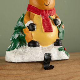 Premier Reindeer Christmas Stocking Hanger 13cm - Size: 17 x 15 x 8cm - Brown - Wilko - thumbnail 5