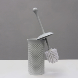 JVL Ice Grey Droplette Toilet Brush - JVL Homewares - Wilko - thumbnail 3