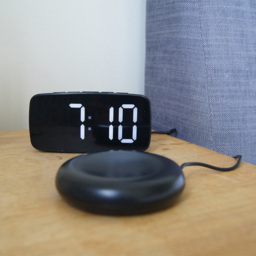 Lifemax Big Digit Clock with Vibration Alarm Pad - Size: 12 x 6 x 4cm - Black - Wilko - thumbnail 4