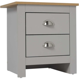 LPD Furniture Lancaster Oak Effect with Grey Finish 3 Piece Bedroom Furniture Set - Multi - LPD Home - Wilko - thumbnail 6