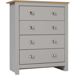 LPD Furniture Lancaster Oak Effect with Grey Finish 3 Piece Bedroom Furniture Set - Multi - LPD Home - Wilko - thumbnail 5